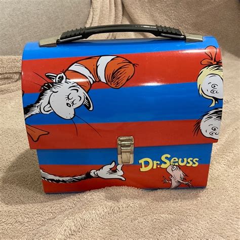 The Cat In The Hat Metal Lunch Box By Dr. Seuss 